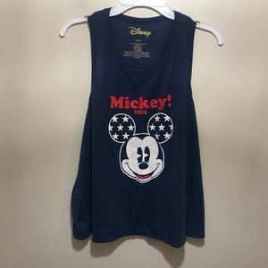 NWT Disney tank. Perfect for 4th of July! Large.